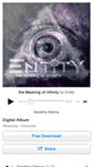 Mobile Screenshot of entitymusic.bandcamp.com