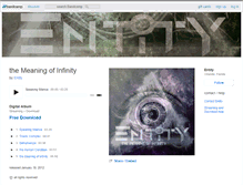 Tablet Screenshot of entitymusic.bandcamp.com