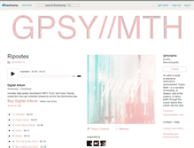 Tablet Screenshot of gpsymth.bandcamp.com