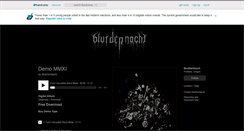 Desktop Screenshot of blutdernacht.bandcamp.com