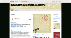 Desktop Screenshot of dawnbreakercollective.bandcamp.com