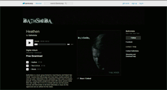 Desktop Screenshot of bathsheba.bandcamp.com
