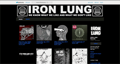 Desktop Screenshot of ironlungpv.bandcamp.com