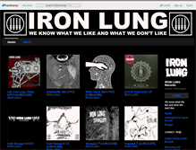 Tablet Screenshot of ironlungpv.bandcamp.com