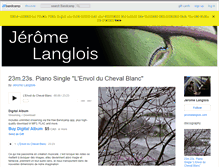 Tablet Screenshot of jeromelanglois.bandcamp.com