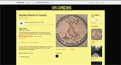 Desktop Screenshot of loslangeros.bandcamp.com