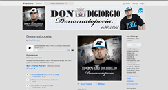 Desktop Screenshot of dondigiorgio.bandcamp.com