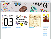 Tablet Screenshot of jonnyberliner-sciencesongs.bandcamp.com