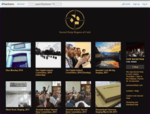 Tablet Screenshot of corksacredharp.bandcamp.com