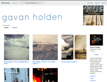 Tablet Screenshot of gavanholden.bandcamp.com