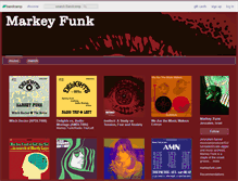 Tablet Screenshot of markeyfunk.bandcamp.com