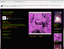 Tablet Screenshot of blackswanprojekt.bandcamp.com