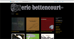 Desktop Screenshot of ericbettencourt.bandcamp.com