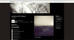 Desktop Screenshot of burdens666.bandcamp.com