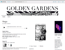 Tablet Screenshot of goldengardens.bandcamp.com