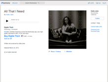 Tablet Screenshot of katiejane.bandcamp.com