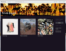 Tablet Screenshot of caballotripode.bandcamp.com