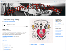 Tablet Screenshot of christophermarinin.bandcamp.com