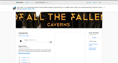 Desktop Screenshot of ofallthefallen.bandcamp.com