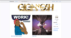 Desktop Screenshot of gigamesh.bandcamp.com