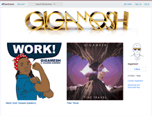 Tablet Screenshot of gigamesh.bandcamp.com