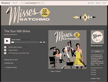 Tablet Screenshot of missessatchmo.bandcamp.com