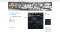 Desktop Screenshot of fistofthenorthstar1.bandcamp.com