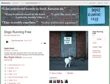 Tablet Screenshot of dogsrunningfree.bandcamp.com