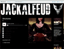 Tablet Screenshot of jackalfeud.bandcamp.com