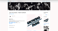 Desktop Screenshot of growingpainspunk.bandcamp.com