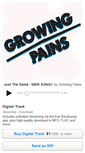 Mobile Screenshot of growingpainspunk.bandcamp.com
