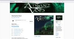 Desktop Screenshot of aplanetothevoid.bandcamp.com