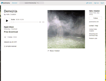 Tablet Screenshot of hellocreation.bandcamp.com