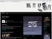Tablet Screenshot of digitup.bandcamp.com