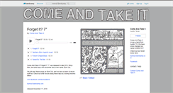 Desktop Screenshot of comeandtakeitband.bandcamp.com