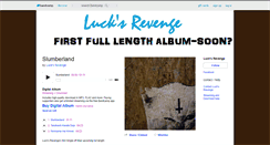 Desktop Screenshot of lucksrevenge.bandcamp.com