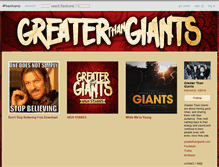 Tablet Screenshot of greaterthangiants.bandcamp.com