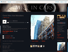 Tablet Screenshot of miceincars.bandcamp.com