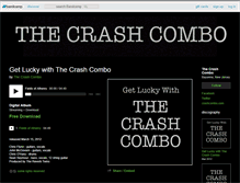 Tablet Screenshot of crashcombo.bandcamp.com