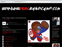 Tablet Screenshot of jermaineriley.bandcamp.com