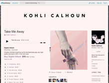 Tablet Screenshot of kohlicalhoun.bandcamp.com