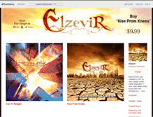 Tablet Screenshot of elzevir.bandcamp.com