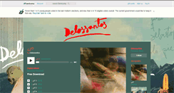 Desktop Screenshot of delossantos.bandcamp.com