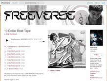 Tablet Screenshot of freeverse.bandcamp.com