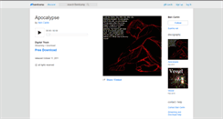 Desktop Screenshot of bencarlin.bandcamp.com
