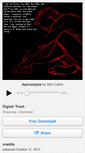 Mobile Screenshot of bencarlin.bandcamp.com