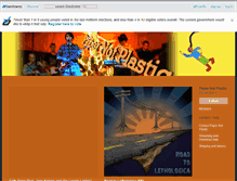 Tablet Screenshot of papernotplastic.bandcamp.com