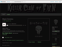 Tablet Screenshot of killerclanoffun.bandcamp.com