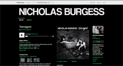Desktop Screenshot of nicholasburgess.bandcamp.com