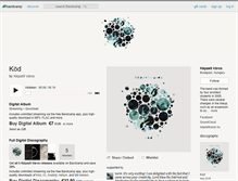 Tablet Screenshot of kepzeltvaros.bandcamp.com